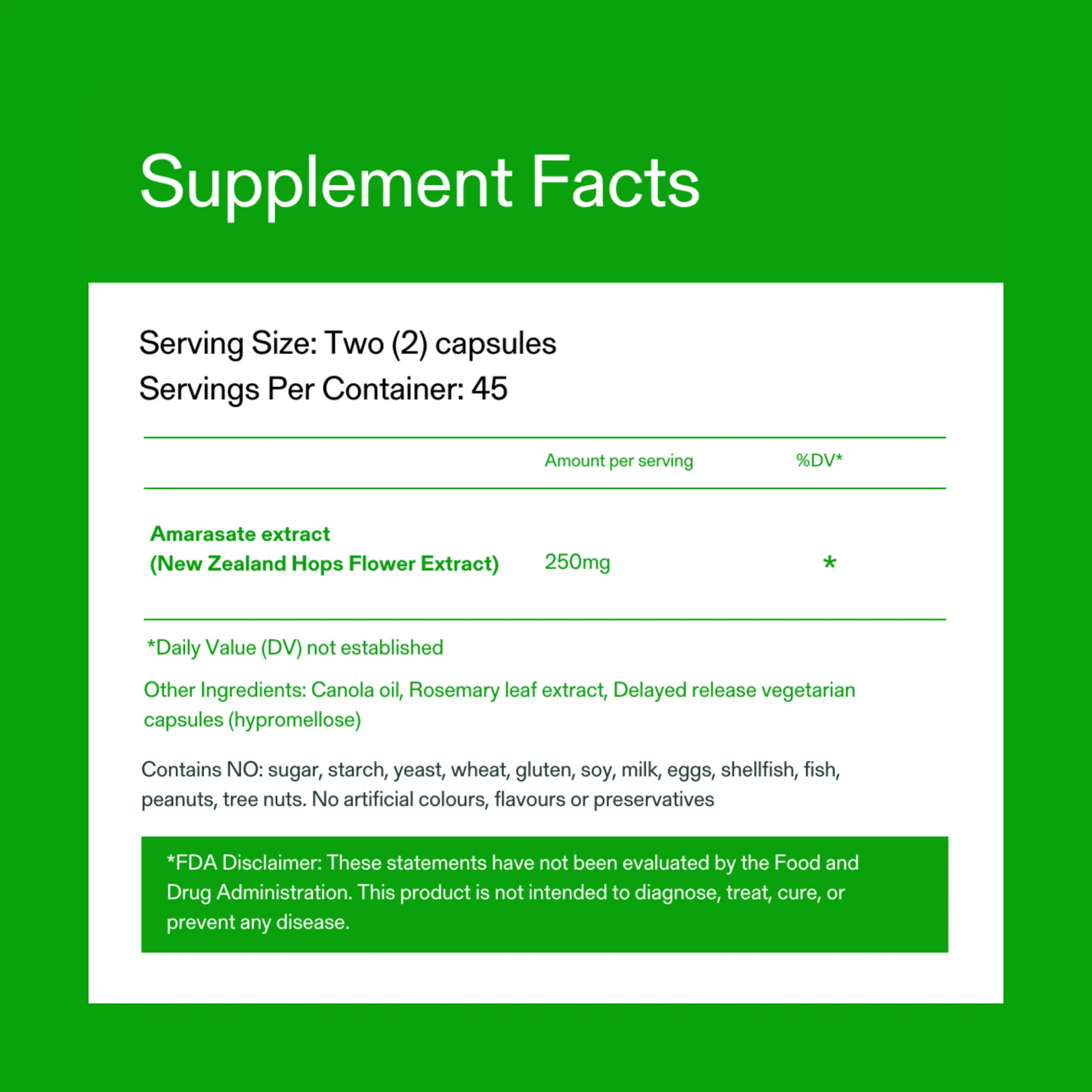 6X Natural GLP-1 Support, Amarasate Calorie Control Supplement | Patented Amarasate Plant Based Dietary GLP1 Supplement, Manages Appetite, Hunger & Cravings, 1 Month Average Supply, 90 Count